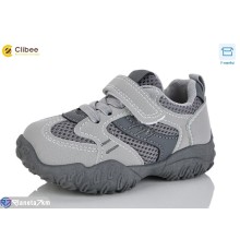 Дитячі кросівки на весну/осінь (6 пар р.21-26) сірий  "Clibee-Apawwa"