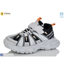 Дитячі кросівки на весну/осінь (6 пар р.31-36) сірий  "Clibee-Apawwa"