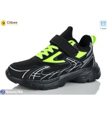 Дитячі кросівки на весну/осінь (6 пар р.33-38) чорний  "Clibee-Apawwa"