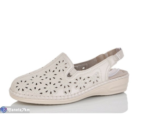 Босоніжки жіночі на літо (8 пар р.37-42) бежевий  "Terona"