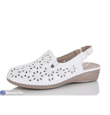 Босоніжки жіночі на літо (8 пар р.37-42) білий  "Terona"