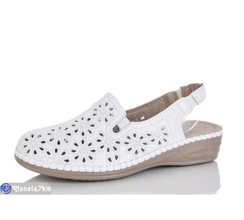 Босоніжки жіночі на літо (8 пар р.37-42) білий  "Terona"