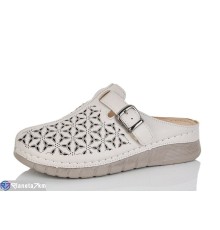 Шлепки жіночі на літо (8 пар р.37-42) бежевий  "Terona"