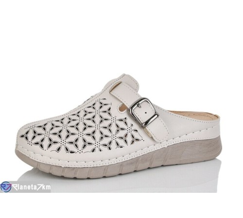 Шлепки жіночі на літо (8 пар р.37-42) бежевий  "Terona"