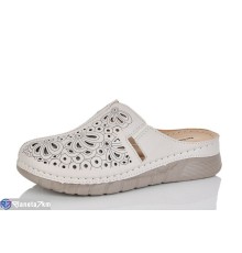 Шлепки жіночі на літо (8 пар р.37-42) бежевий  "Terona"