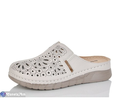 Шлепки жіночі на літо (8 пар р.37-42) бежевий  "Terona"