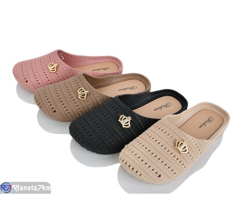 Шлепки жіночі на літо (20 пар р.37-41) мікс  "LEVLU"