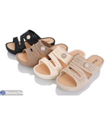 Шлепки жіночі на літо (20 пар р.37-41) мікс  "LEVLU"