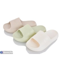 Шлепки жіночі на літо (12 пар р.36-41) мікс  "LEVLU"