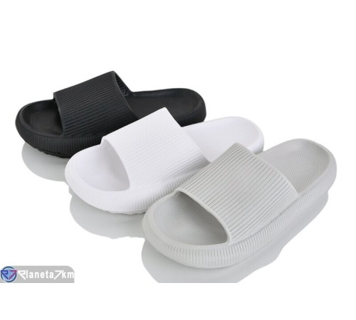 Шлепки жіночі на літо (12 пар р.36-41) мікс  "LEVLU"