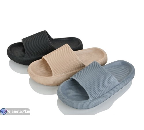 Шлепки жіночі на літо (12 пар р.36-41) мікс  "LEVLU"