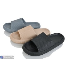 Шлепки чоловічі на літо (12 пар р.42-47) мікс  "LEVLU"