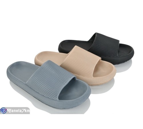 Шлепки чоловічі на літо (36 пар р.42-47) мікс  "LEVLU"