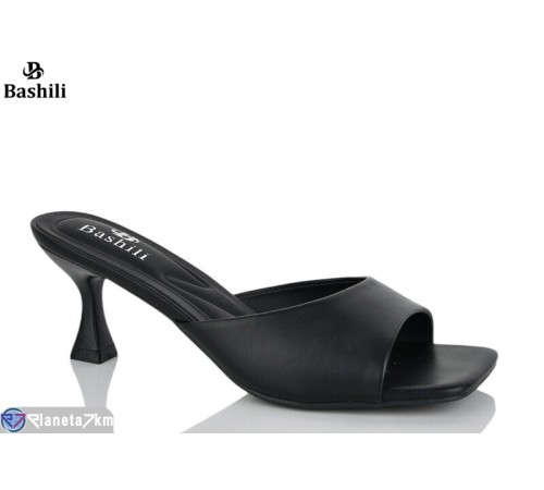 Шлепки жіночі на літо (6 пар р.36-41) чорний  "Башили"