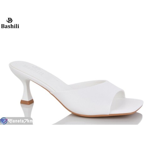 Шлепки жіночі на літо (6 пар р.36-41) білий  "Башили"