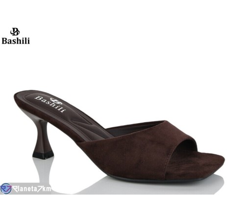 Шлепки жіночі на літо (6 пар р.36-41) коричневий  "Башили"