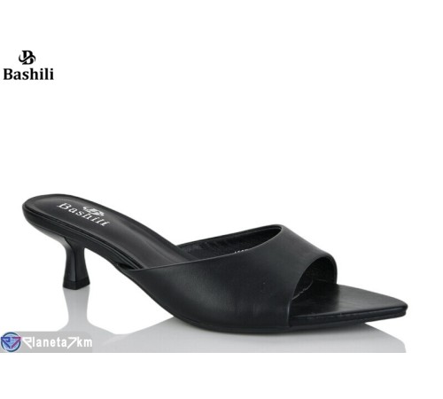 Шлепки жіночі на літо (6 пар р.36-41) чорний  "Башили"