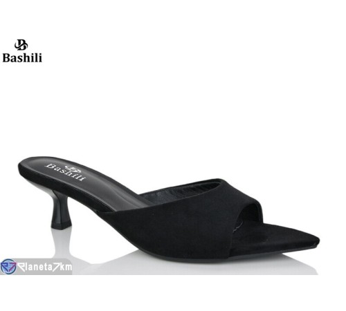 Шлепки жіночі на літо (6 пар р.36-41) чорний  "Башили"