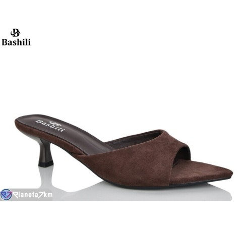 Шлепки жіночі на літо (6 пар р.36-41) коричневий  "Башили"