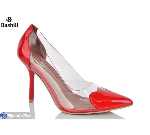 Туфлі жіночі на літо (6 пар р.36-41) червоний  "Башили"