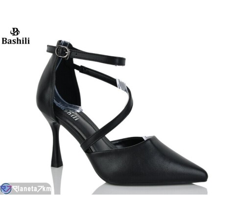 Туфлі жіночі на літо (6 пар р.36-41) чорний  "Башили"