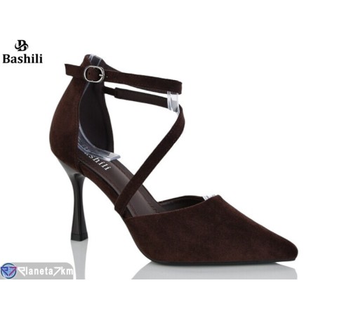 Туфлі жіночі на літо (6 пар р.36-41) коричневий  "Башили"
