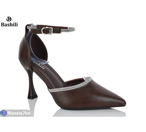 Туфлі жіночі на літо (6 пар р.36-41) коричневий  "Башили"