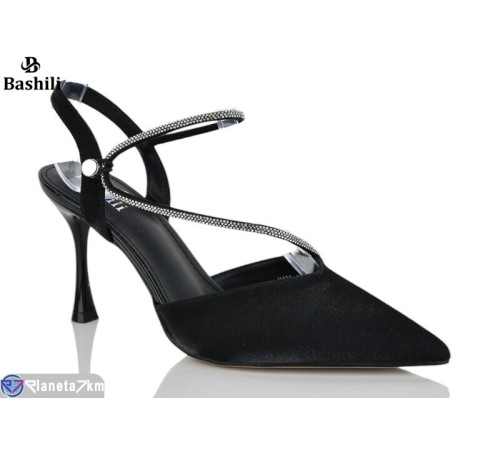 Туфлі жіночі на літо (6 пар р.36-41) чорний  "Башили"