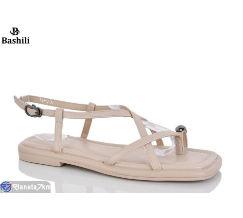 Босоніжки жіночі на літо (6 пар р.36-41) бежевий  "Башили"