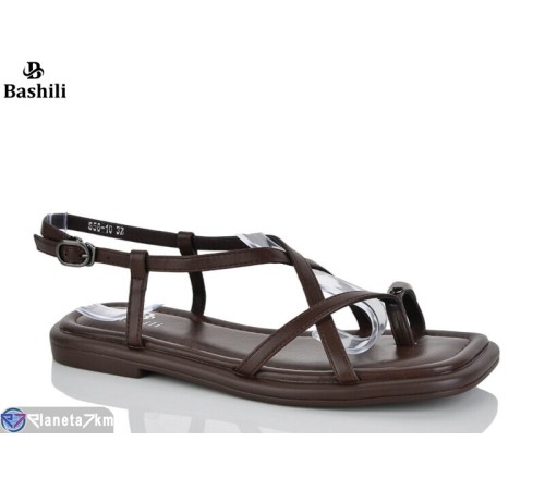 Босоніжки жіночі на літо (6 пар р.36-41) коричневий  "Башили"