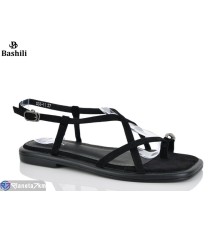 Босоніжки жіночі на літо (6 пар р.36-41) чорний  "Башили"