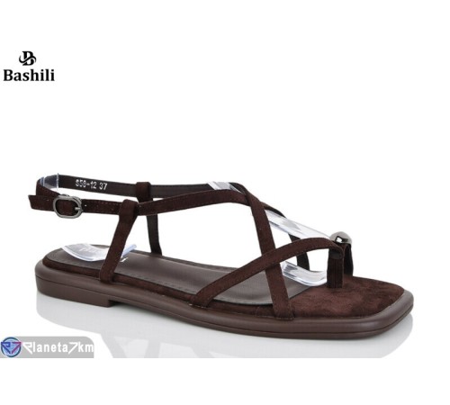 Босоніжки жіночі на літо (6 пар р.36-41) коричневий  "Башили"