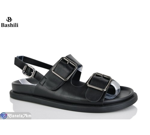 Босоніжки жіночі на літо (6 пар р.36-41) чорний  "Башили"