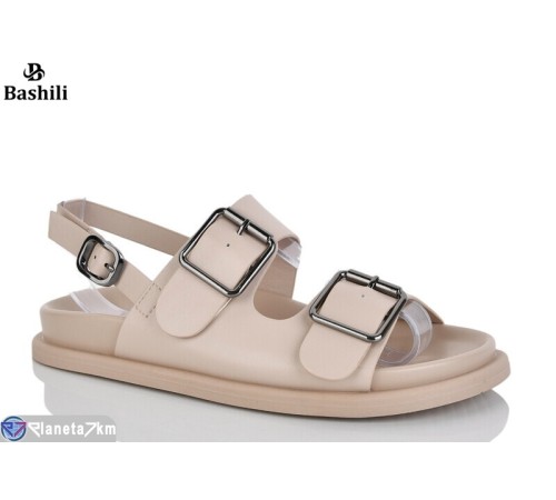 Босоніжки жіночі на літо (6 пар р.36-41) бежевий  "Башили"