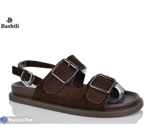 Босоніжки жіночі на літо (6 пар р.36-41) коричневий  "Башили"