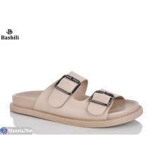 Шлепки жіночі на літо (6 пар р.36-41) бежевий  "Башили"