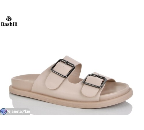 Шлепки жіночі на літо (6 пар р.36-41) бежевий  "Башили"