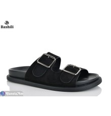 Шлепки жіночі на літо (6 пар р.36-41) чорний  "Башили"