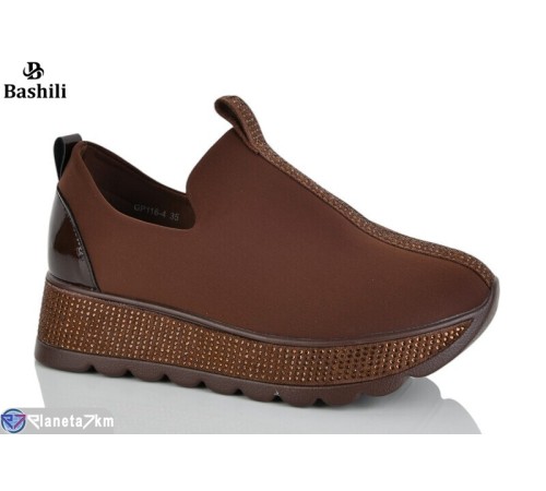 Дитячі кросівки на весну/осінь (8 пар р.34-39) коричневий  "Башили"