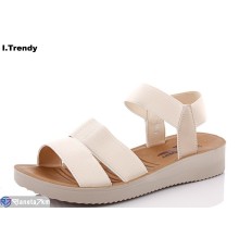 Босоніжки жіночі на літо (8 пар р.36-41) бежевий  "Trendy"