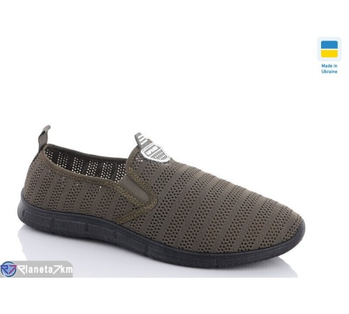 Кросівки чоловічі на літо (10 пар р.41-45) зелений  "REGA"