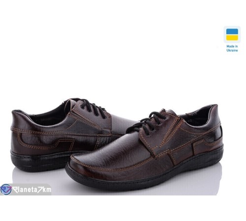 Туфлі чоловічі на весну/осінь (8 пар р.40-45) коричневий  "OLLA"