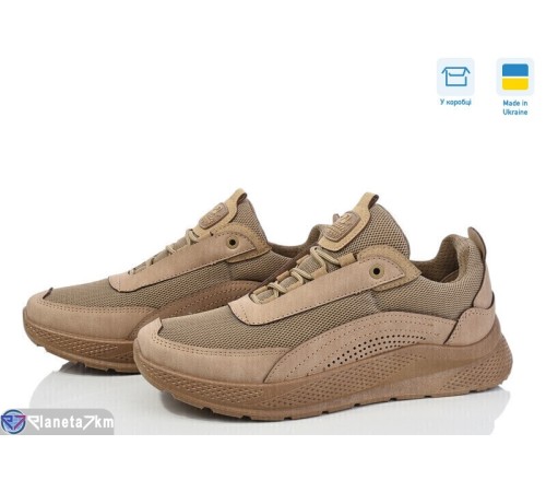 Кросівки чоловічі на весну/осінь (6 пар р.41-45) коричневий  "OLLA"