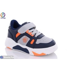 Дитячі кросівки на весну/осінь (8 пар р.26-31) сірий  "Леопард"