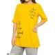 Футболка жіноча на літо (4 шт. р.сетка S-M) жовтий  "Masari"