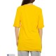 Футболка жіноча на літо (4 шт. р.сетка S-M) жовтий  "Masari"