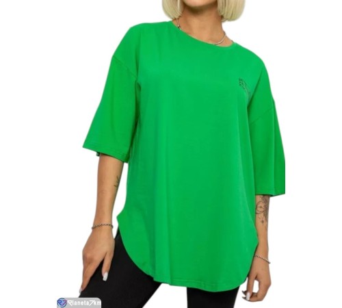 Футболка жіноча на літо (4 шт. р.сетка L-XL) зелений  "Masari"