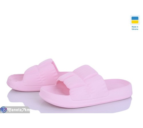 Шлепки жіночі на літо (6 пар р.36-41) рожевий  "Ladmir"