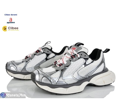 Кросівки жіночі на весну/осінь (5 пар р.36-40) сірий  "BELIES-D"