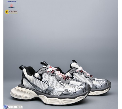 Кросівки жіночі на весну/осінь (5 пар р.36-40) сірий  "BELIES-D"